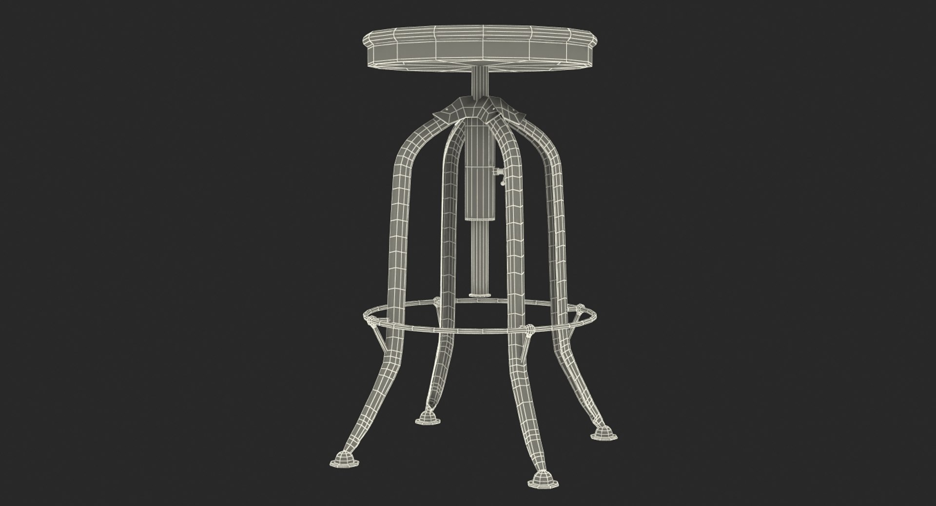 3D barstool furniture bar stool chair - TurboSquid 1408770