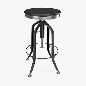 Barstool 3D Model