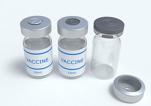 Glass Injection Bottle