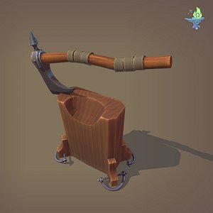 chopping block execution 3D