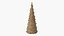 Festive Cone Christmas Tree With Multicolor Ornaments