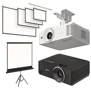 Projector Acer with Screens Set