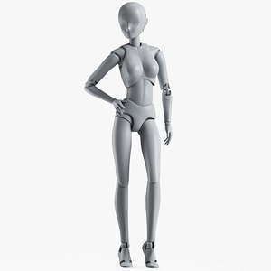 Mannequin Female Rigged