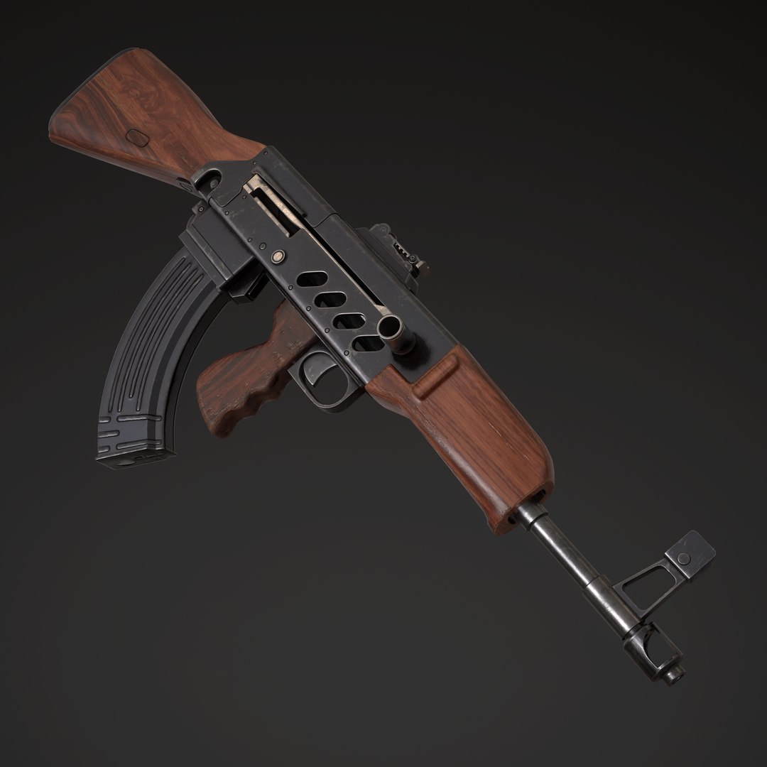 7 assault rifle afanasyev model | 1147393 | TurboSquid