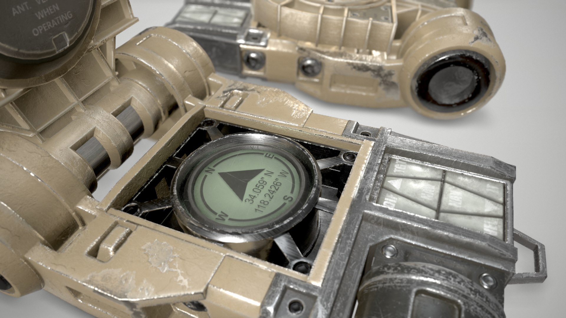 3D Frontier E-compass - TurboSquid 2243418