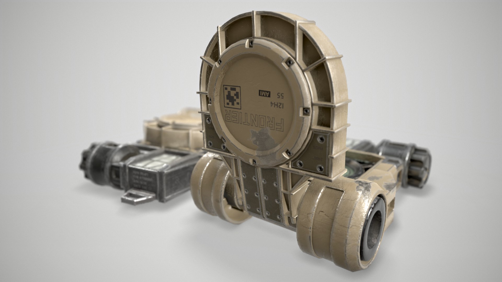 3D Frontier E-compass - TurboSquid 2243418