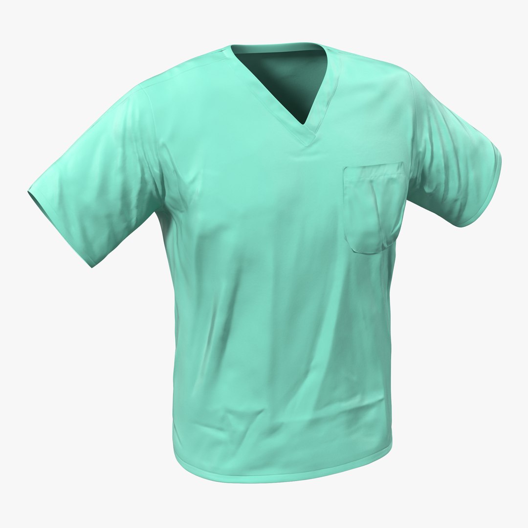 Surgeon Dress 20 3D model preview