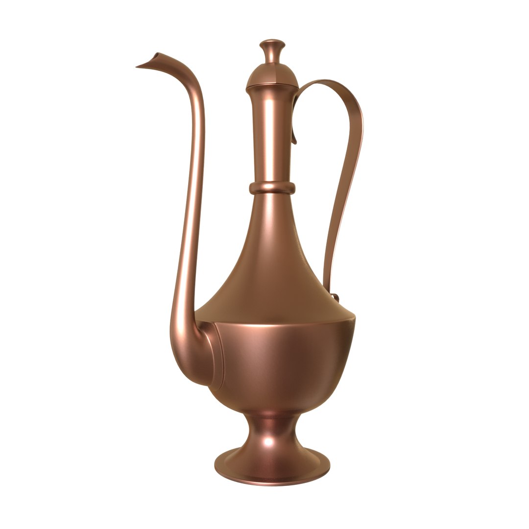 Oriental Tea Urn model TurboSquid 1784471