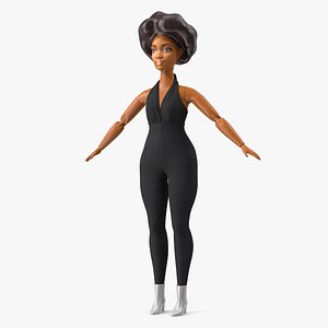 Barbie Looks Doll Elle GTD91 Neutral Pose Dressed