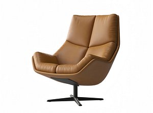Modern Lounge Chair Pair