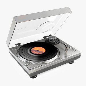 modelo 3d Tocadiscos Technics SL-1200M7L Verde - TurboSquid 2098794