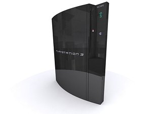 3d model playstation 3