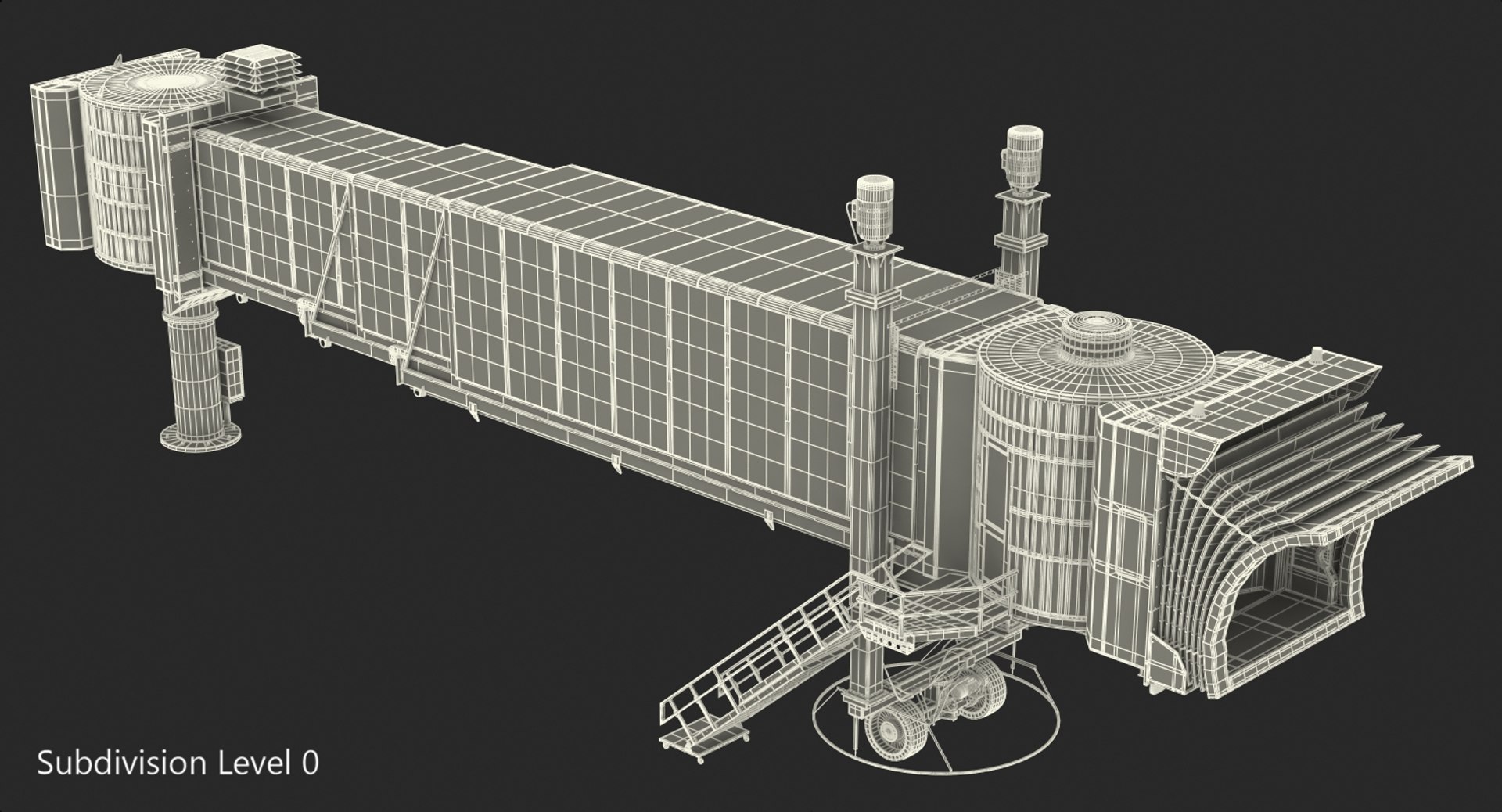 3D airport passenger boarding jetway https://p.turbosquid.com/ts-thumb/WQ/yF1wnk/cVS9oCAx/airportpassengerboardingjetwaybridge3dmodel019/jpg/1538506327/1920x1080/fit_q87/340b14041b01bdeff7029dc707ae4a6daf1b7294/airportpassengerboardingjetwaybridge3dmodel019.jpg