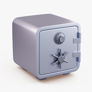 3D Stylized Safe Vault
