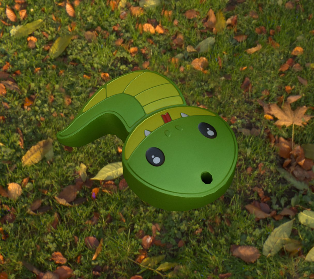 Flash Drive Snake 3d Model
