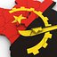 Carte politique de l'Angola