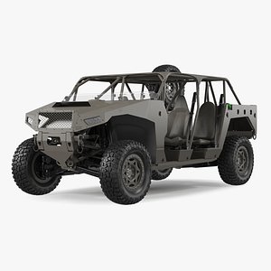Ultra Light Combat Vehicle Rigged for Maya 3D model