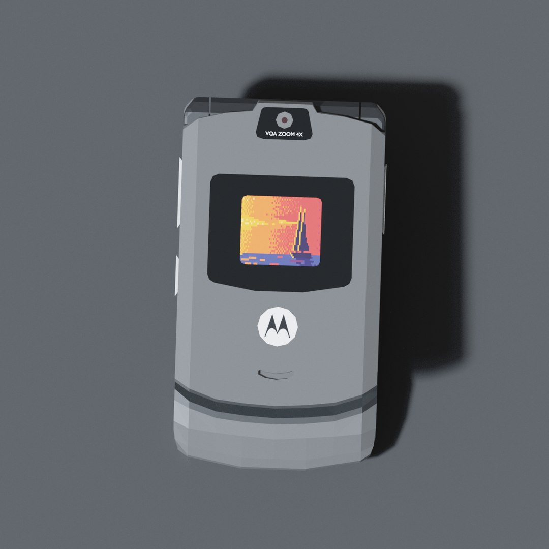 3D Motorola Razr V3 Mobile Phone - TurboSquid 1554245