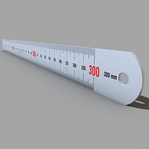 Metal ruler