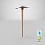 large pickaxe model