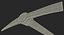 large pickaxe model