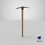 large pickaxe model
