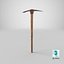 large pickaxe model