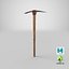 large pickaxe model