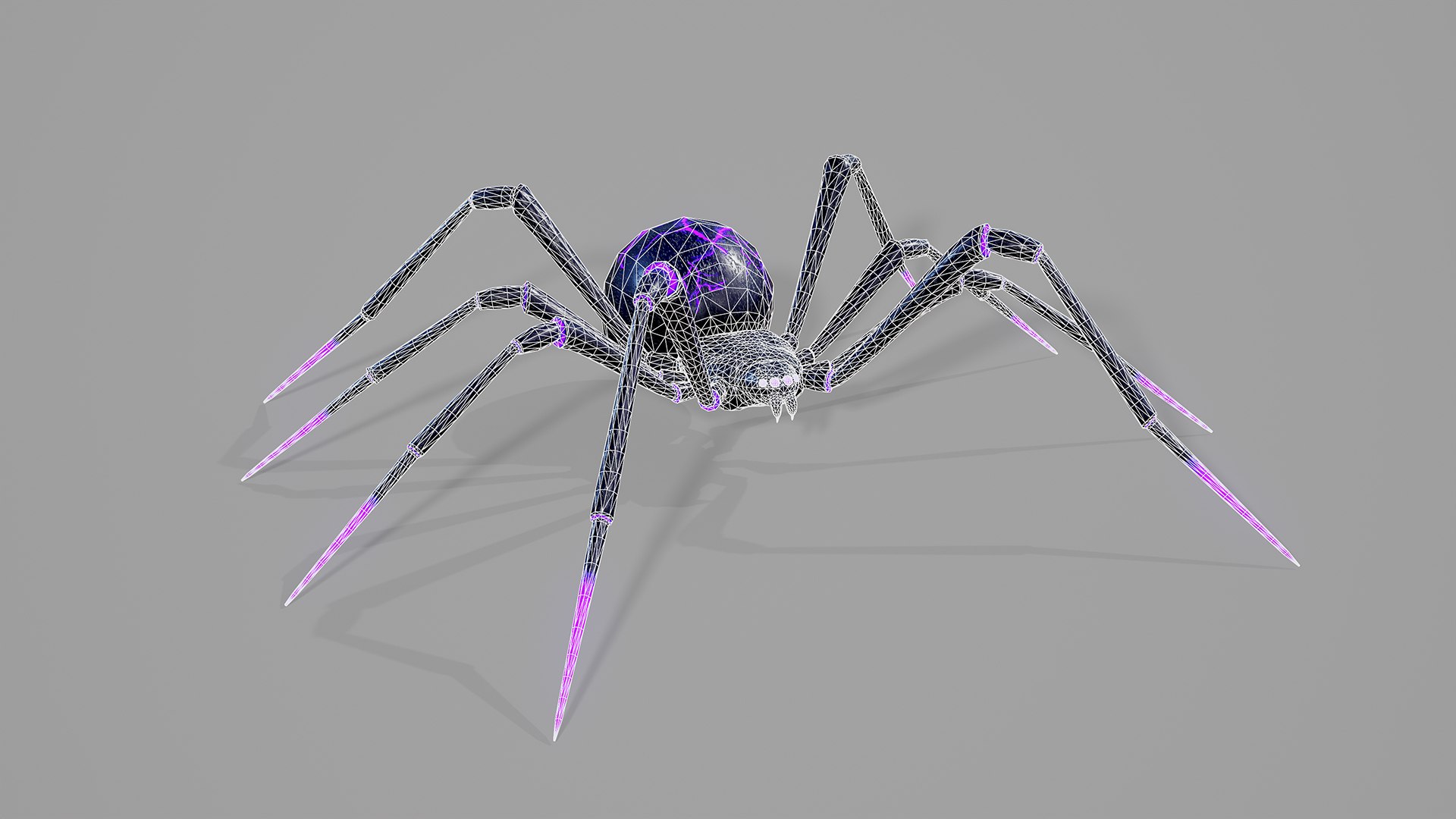 Stylized spider 2 3D model https://p.turbosquid.com/ts-thumb/WR/KhrPJi/XB/00/png/1778944396/1920x1080/fit_q87/5df68449aac780fc4ab62b1709b298105c96af31/00.jpg