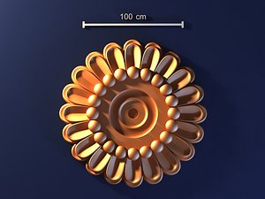 decoration mold print 3d model