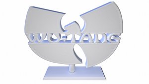 3D wu tang clan logo