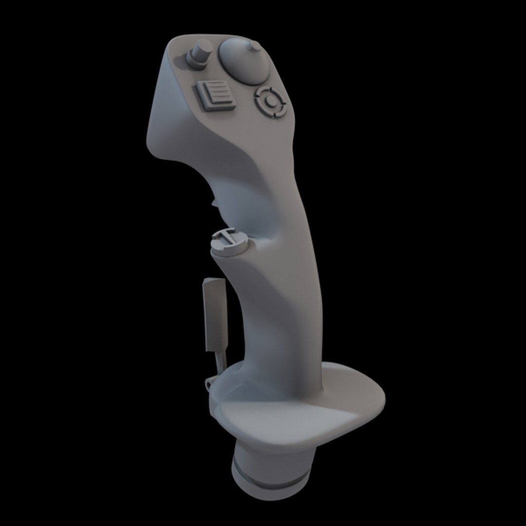 3dsmax Fighter Jet Stick