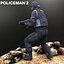 3D policeman model