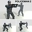 3D policeman model