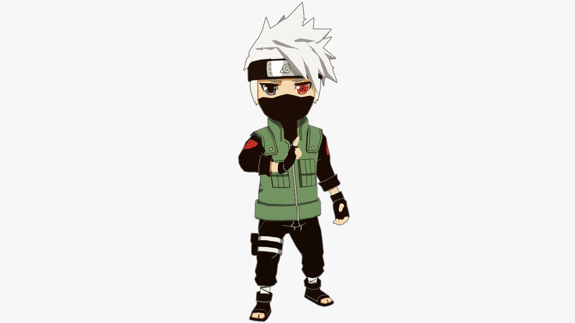 Naruto render, Naruto illustration png