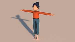 Woman character