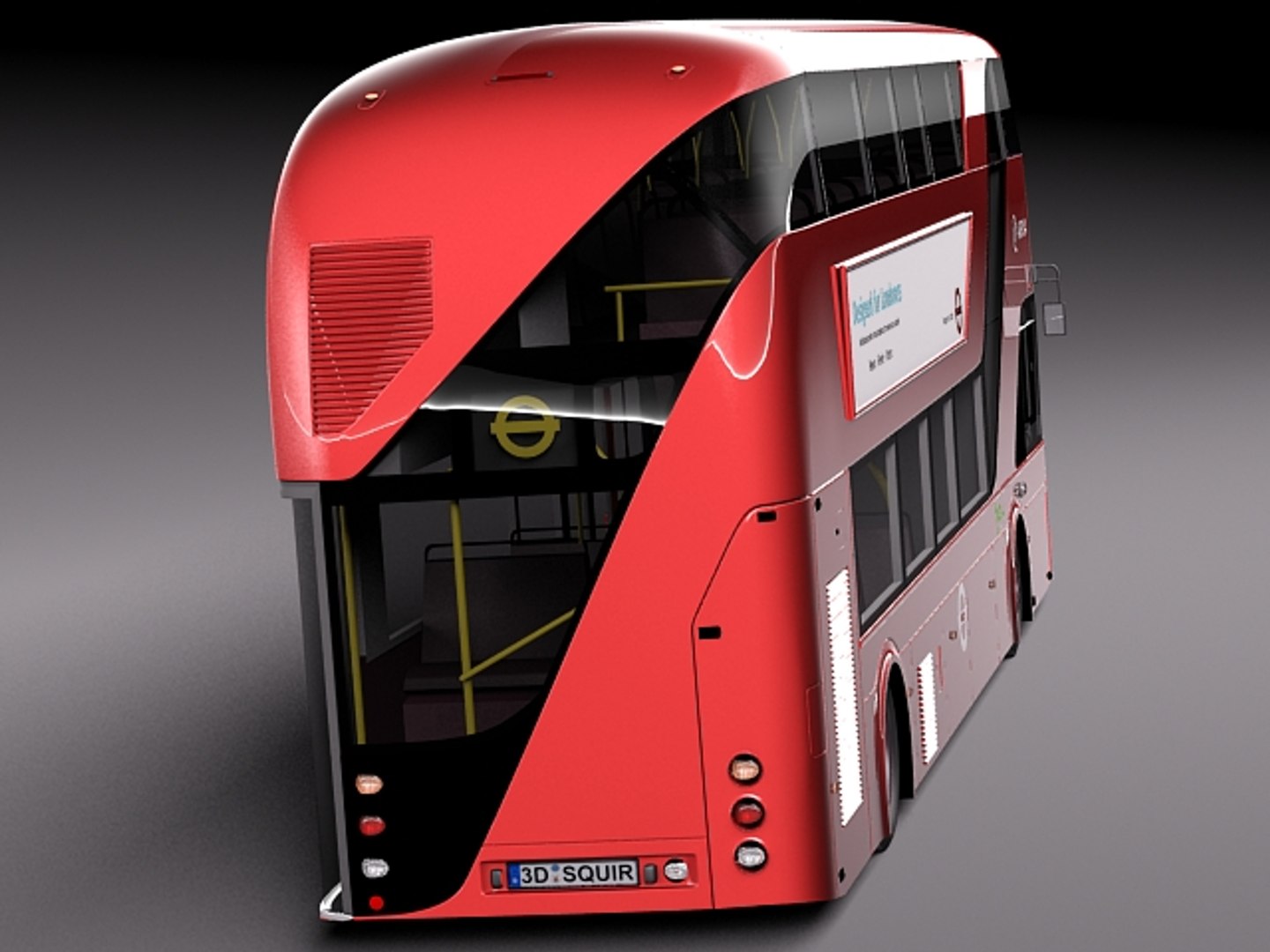 2010 Bus London Lt2 3d Model