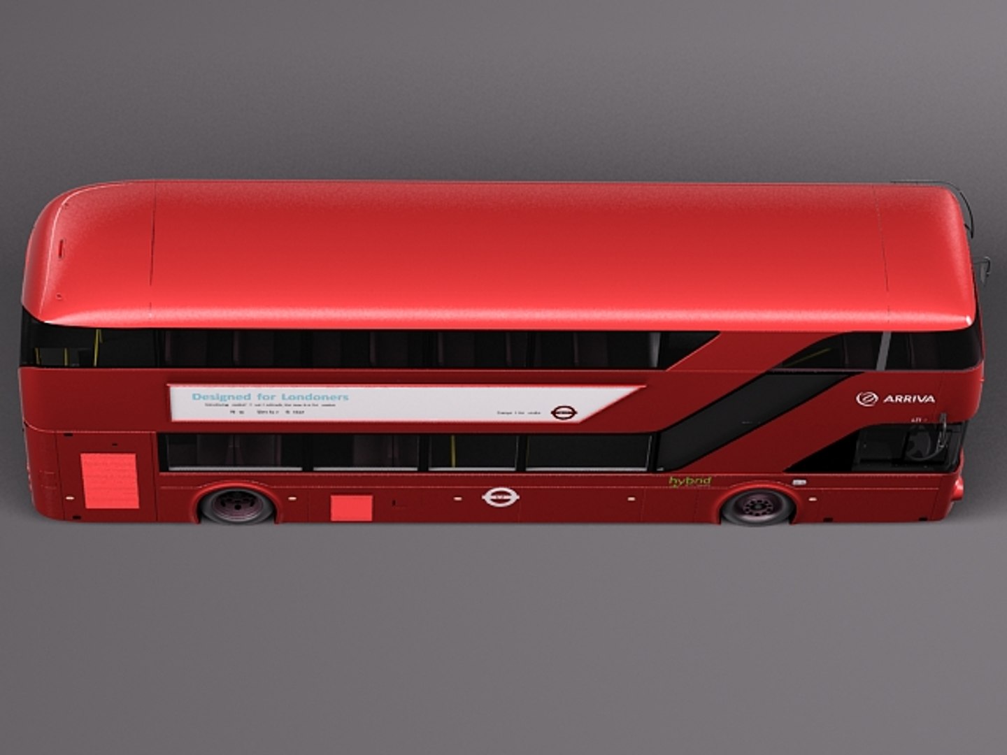 2010 Bus London Lt2 3d Model