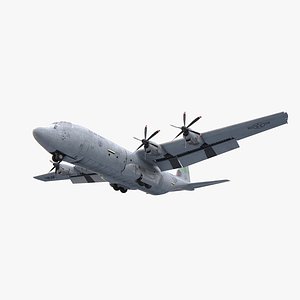 C-130J-30 with Cockpit 3D model