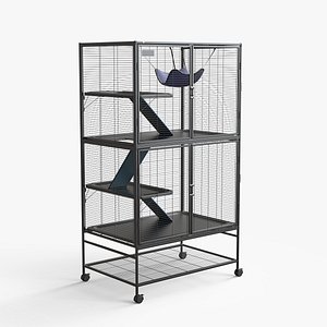 Small Animal Cage 3D model