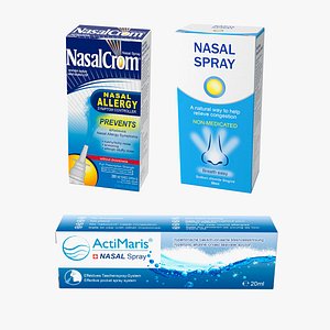 Nasal Spray Boxes Collection