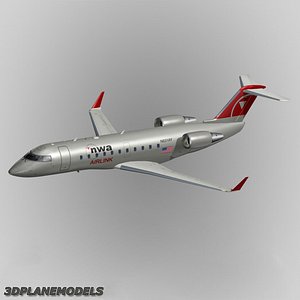 Bombardier CRJ-200 Northwest Airlines Airlink