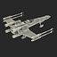 Star Wars X-Wing Starfighter Yellow 2