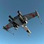 Star Wars X-Wing Starfighter Yellow 2
