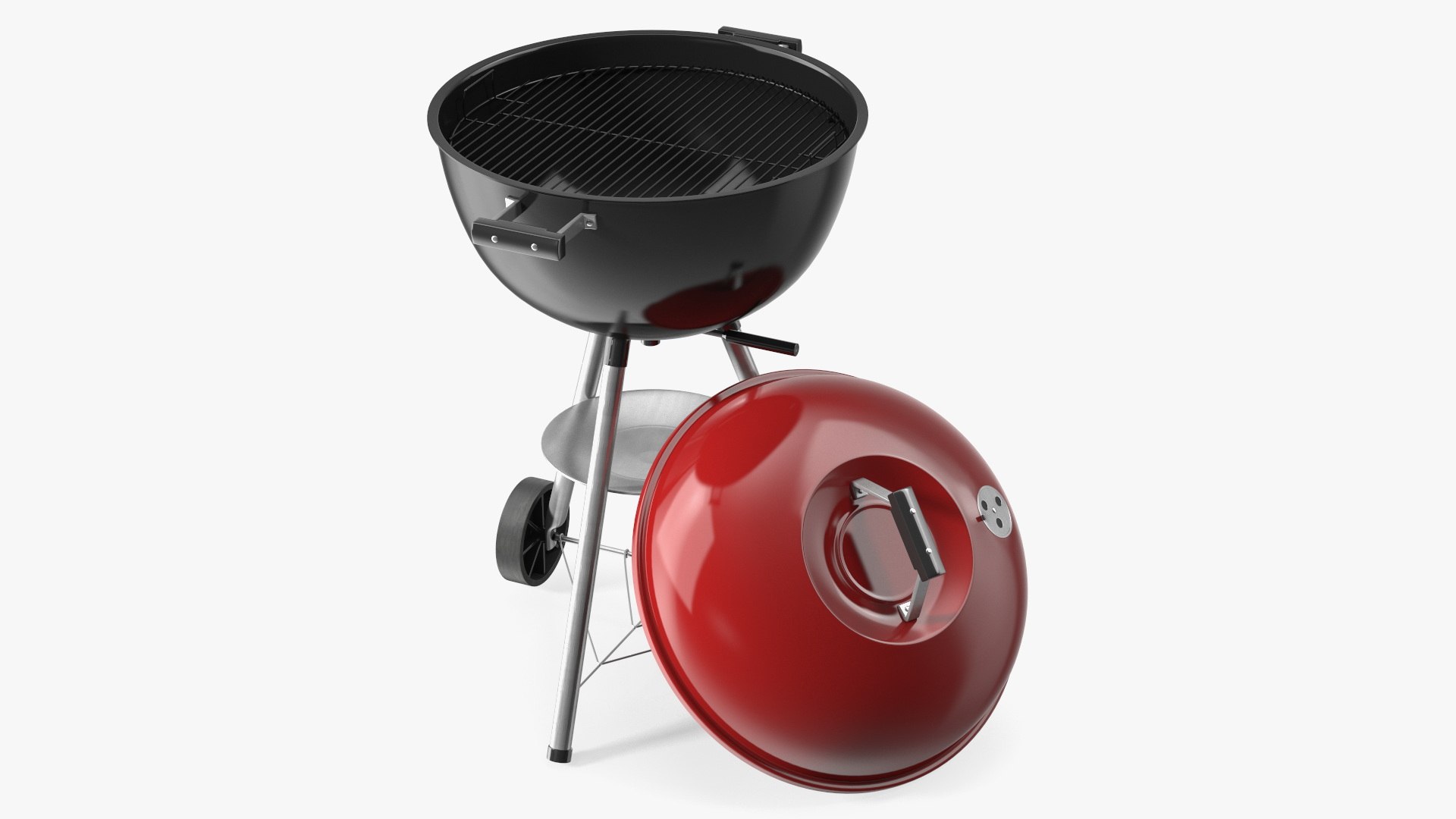 Charcoal Grills Collection 3 3D model preview