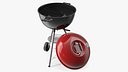 Classic Charcoal Grill with Wheels