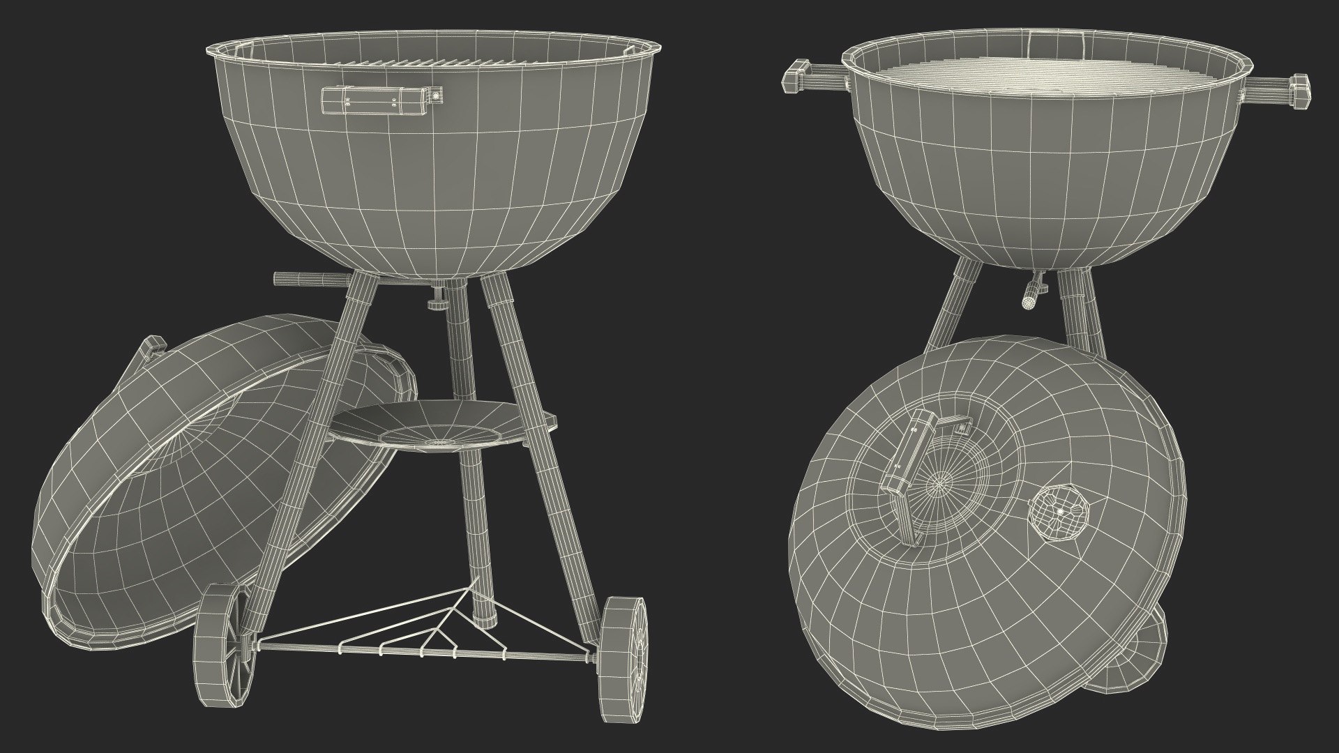 3D Classic Charcoal Grill with Wheels https://p.turbosquid.com/ts-thumb/WR/kxhLAs/yD/classiccharcoalgrillwithwheelsvray3dmodel014/jpg/1725944378/1920x1080/fit_q87/d8bb11d40c354b9cafbb5b17ae20ee396b0f6384/classiccharcoalgrillwithwheelsvray3dmodel014.jpg