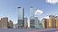 Downtown City 3D model