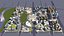 Downtown City 3D model