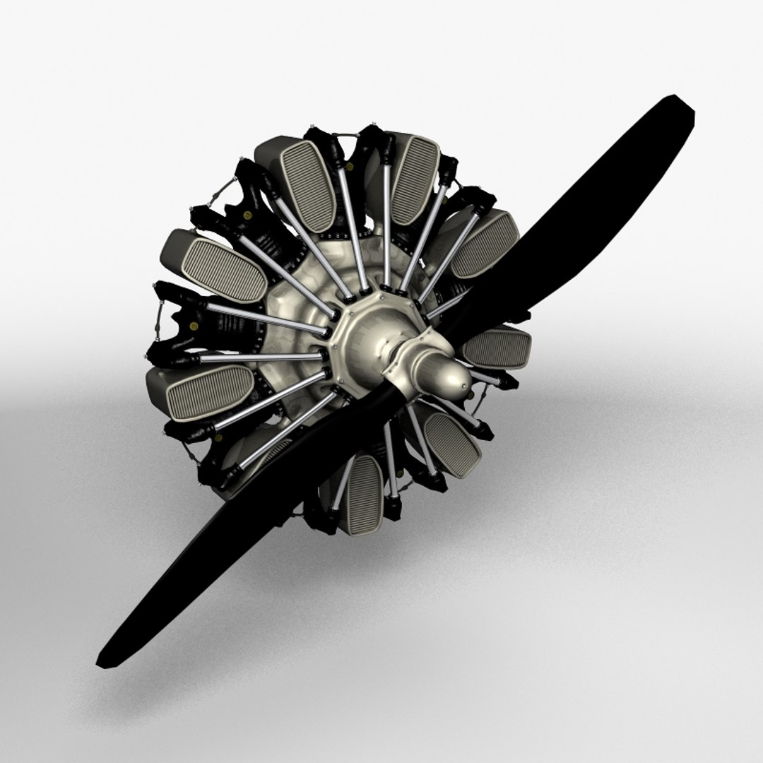 Subpatch Radial Engine Propeller Lwo